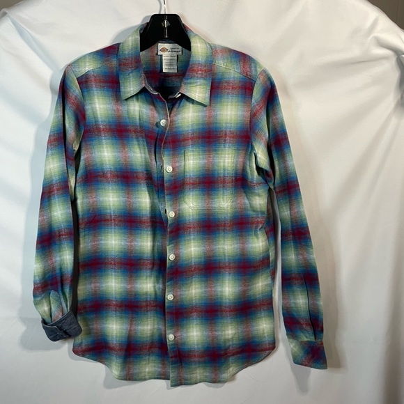 Dickies Flannel Top - Picture 1 of 4